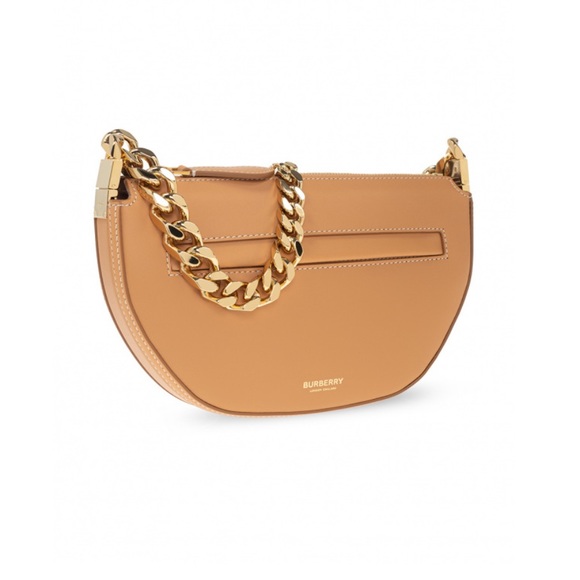 Burberry Handbags - Burberry Olympia Chain Mini Shoulder Bag In Beige